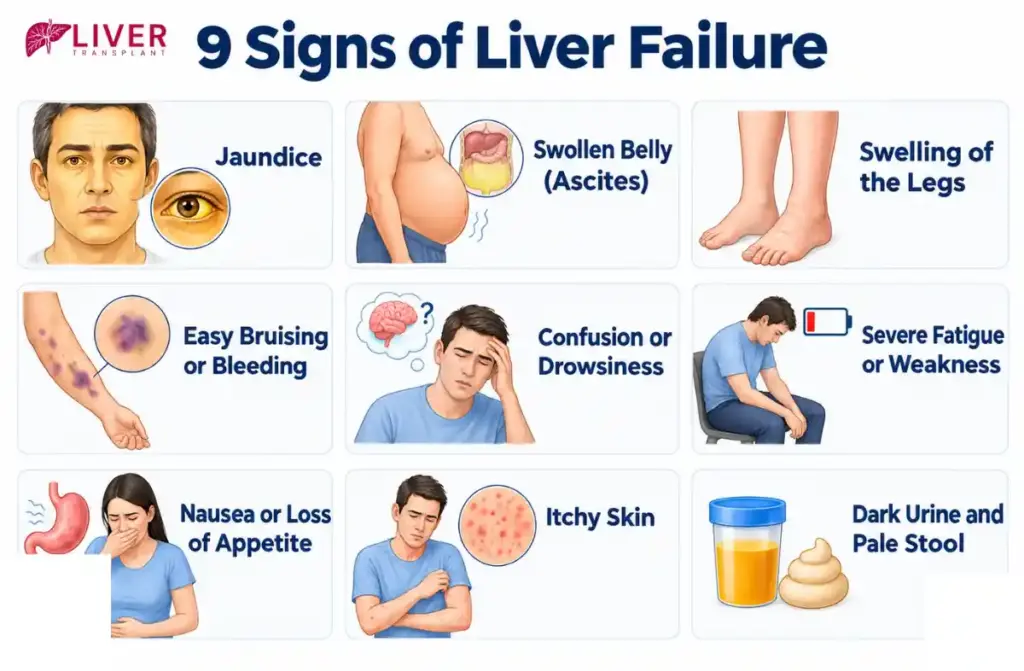 Signs of Liver Failure